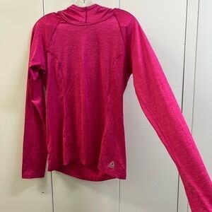 Like New Reebok Athletic Long Sleeve Pullover with Hood